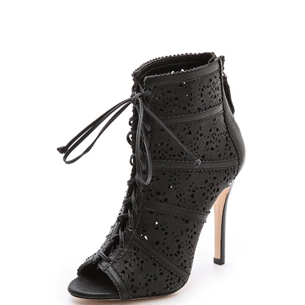 Alice & Olivia Lace Up Heels